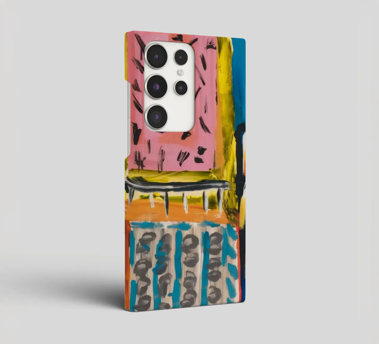 Patchwork a tinte mosaico cover samsung da Sublime Layers