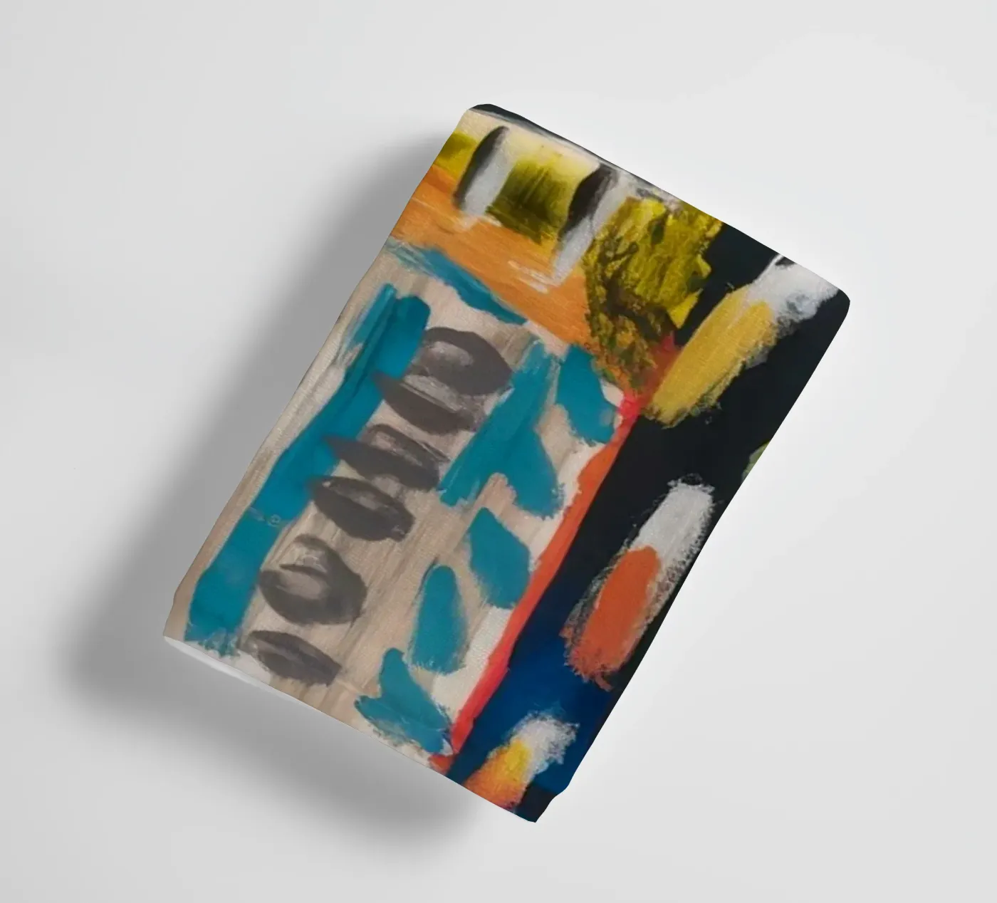 Mozaïek patchwork badhanddoek van Sublime Layers
