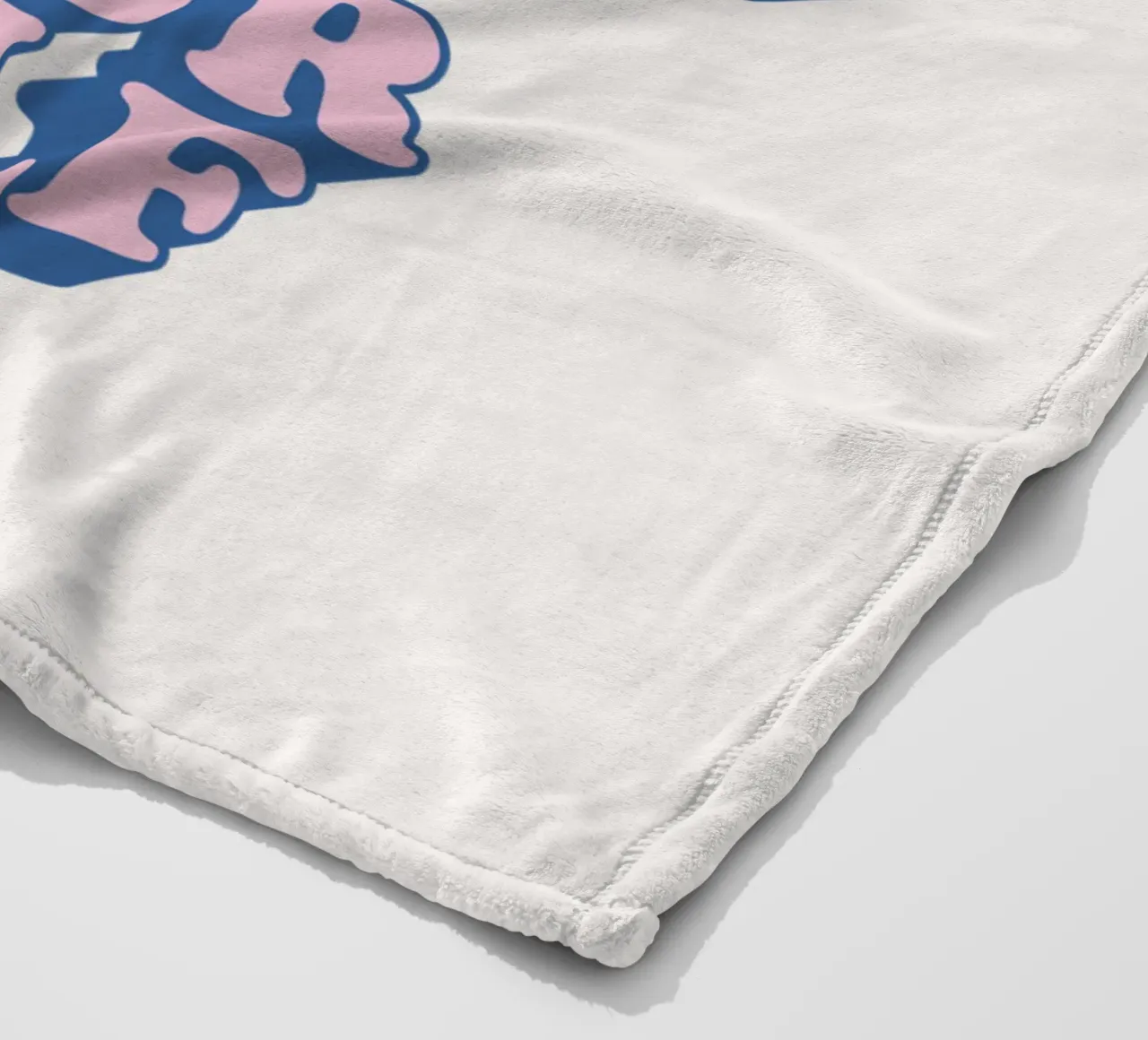La cosa più coraggiosa che puoi essere è te stesso Stampa tipografica coperta in pile da THE MOTIVATED TYPE