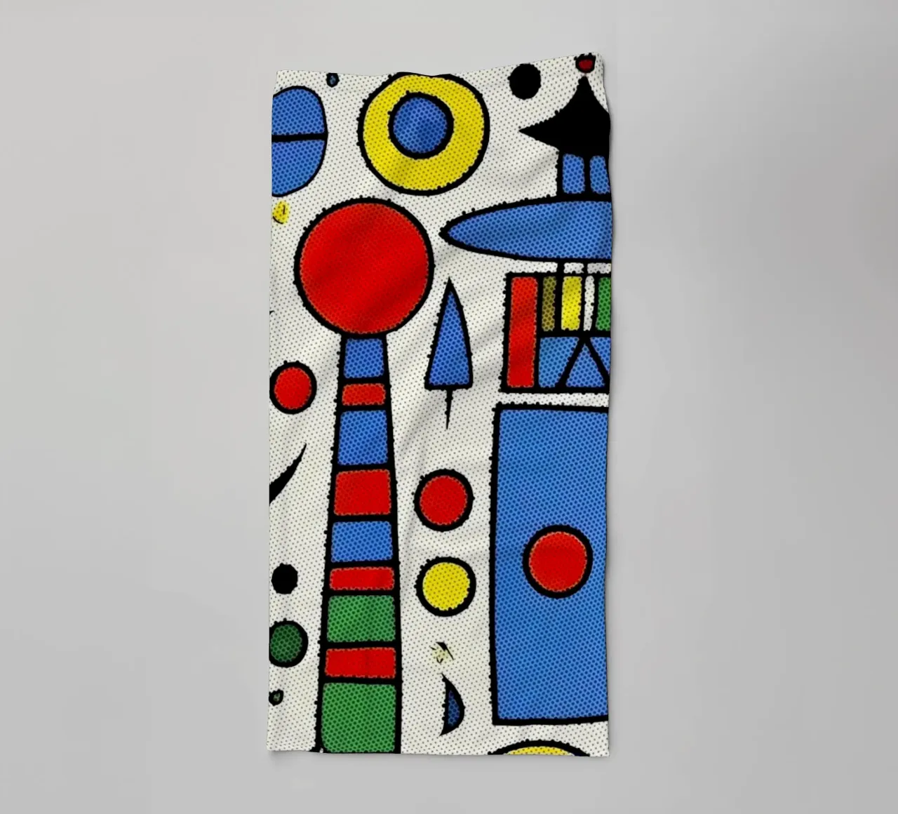 Hommage an J.M. #3 towel by ZAMART