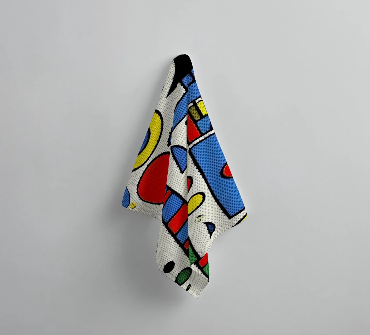 Hommage an J.M. #3 towel by ZAMART