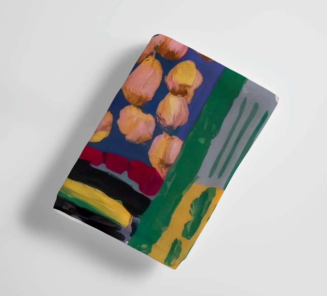 Chromatic Field Quilt towel by Sublime Layers