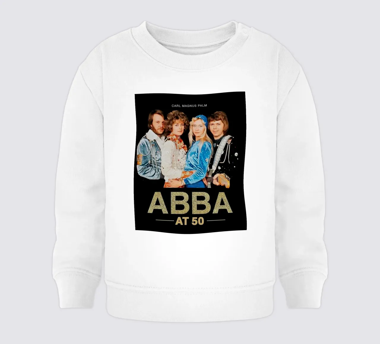 Boogie Nights con gli ABBA felpa neonato da buky
