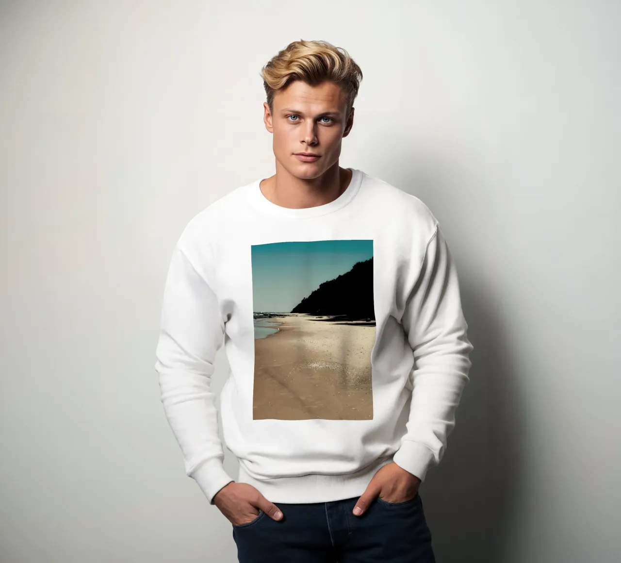 Beach Side felpa da Sebastian Hilgetag