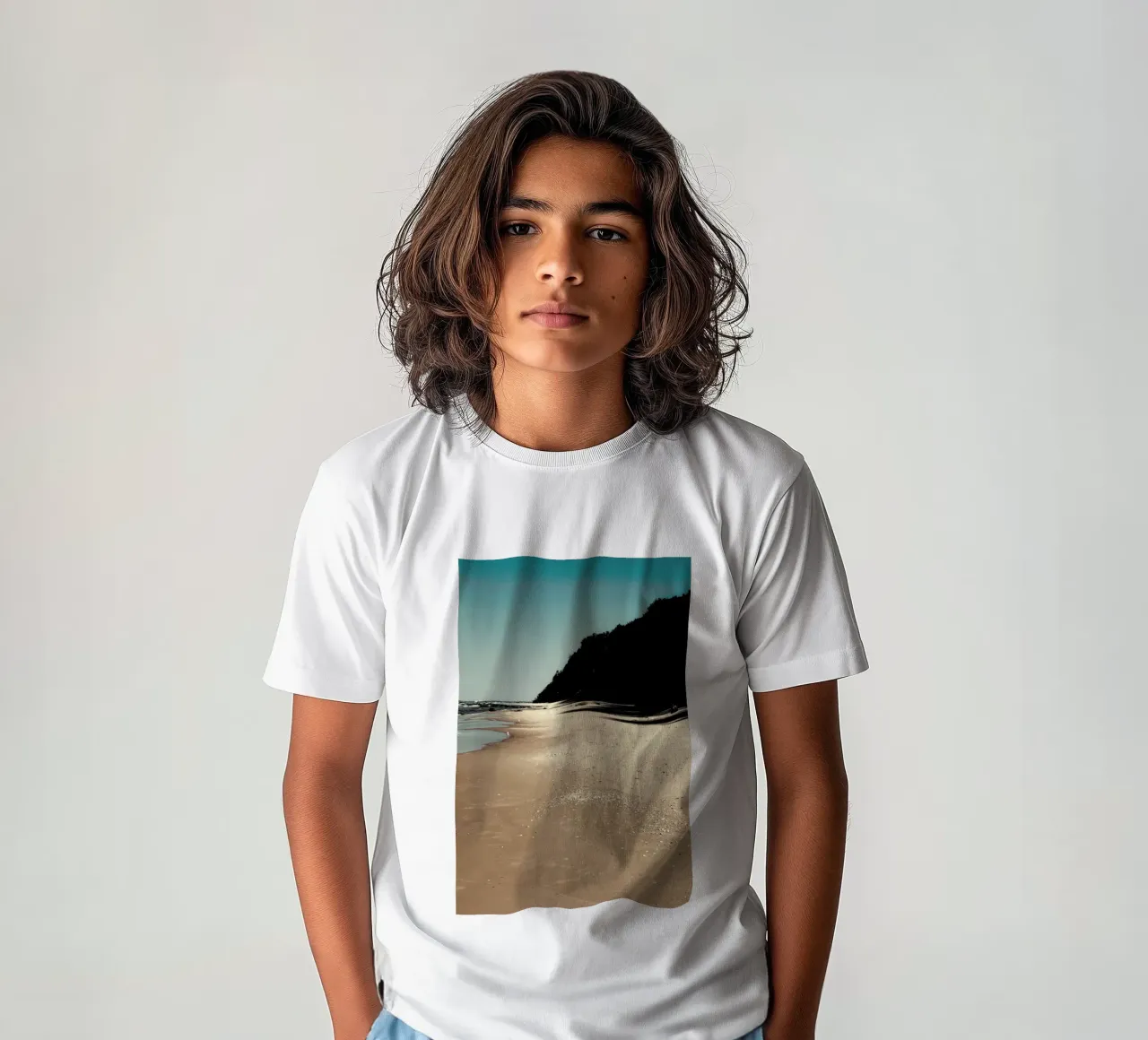 Beach Side t-shirt bambini da Sebastian Hilgetag