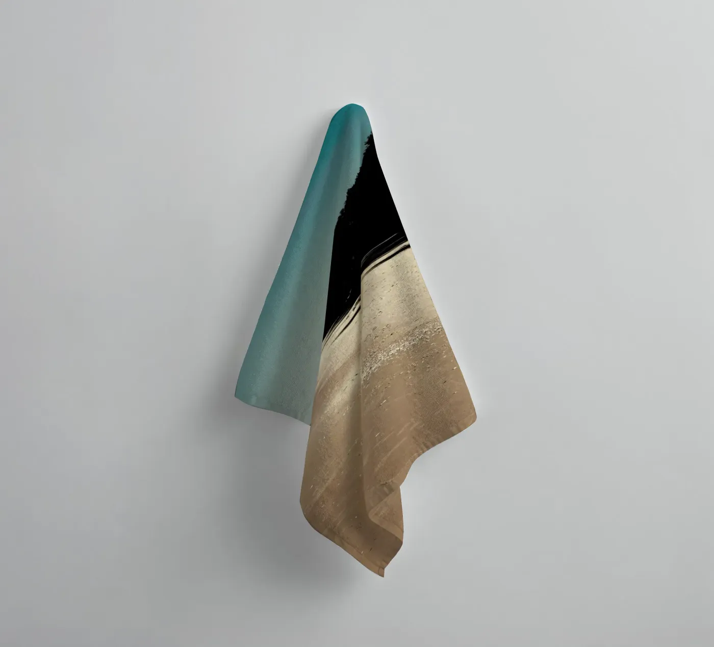 Beach Side badhanddoek van Sebastian Hilgetag