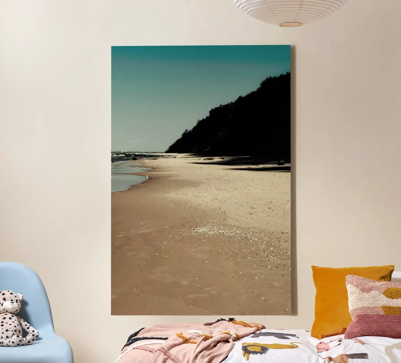 Beach Side canvas by Sebastian Hilgetag