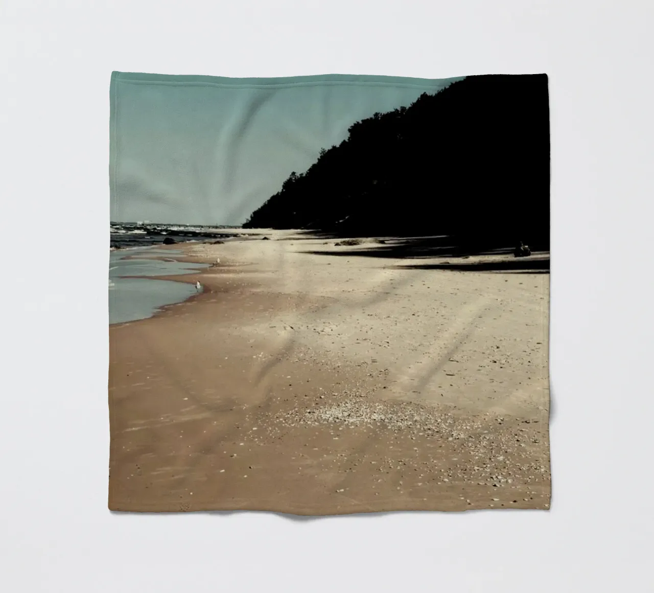 Beach Side fleecedeken van Sebastian Hilgetag