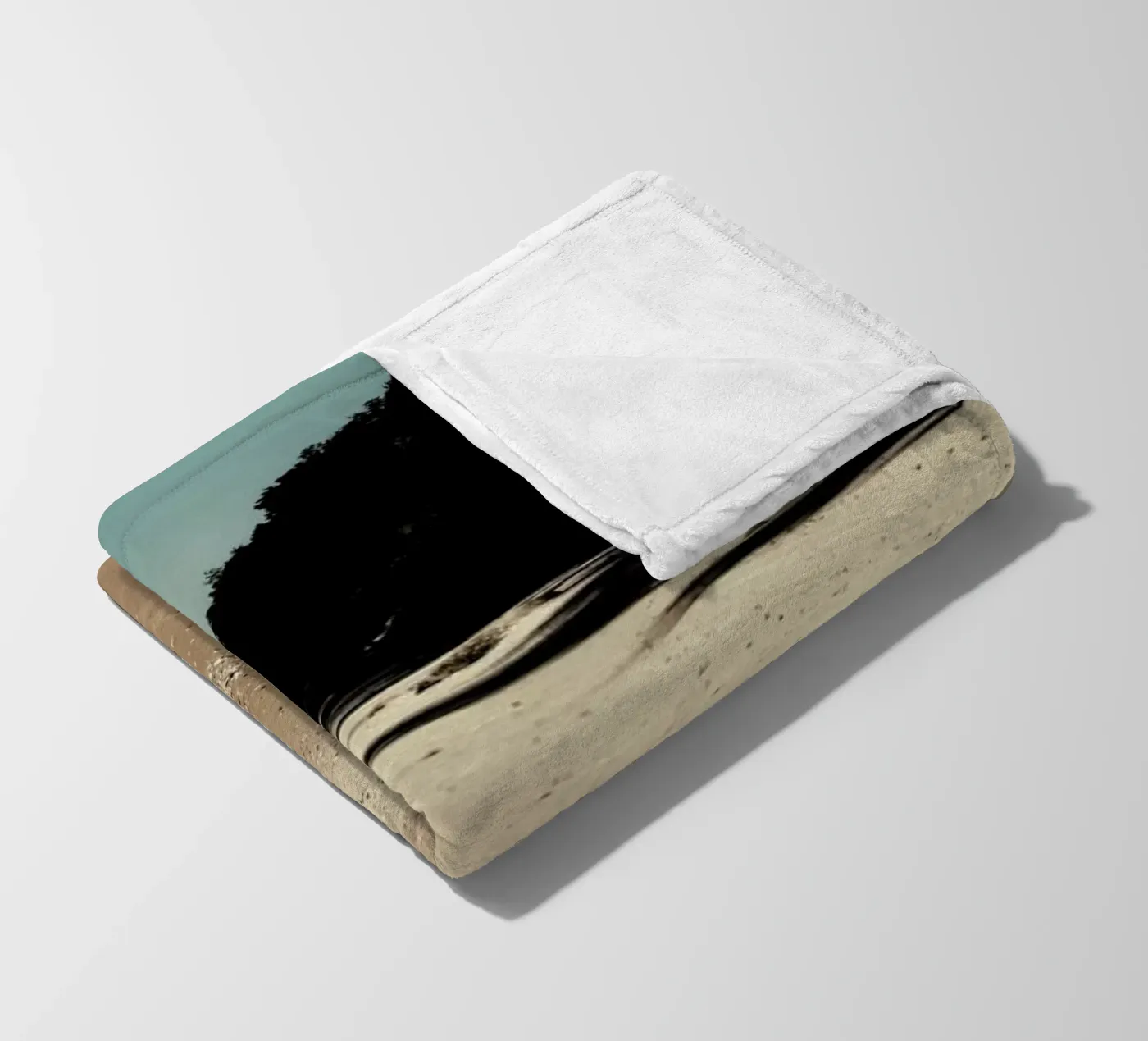 Beach Side Fleecedecke von Sebastian Hilgetag