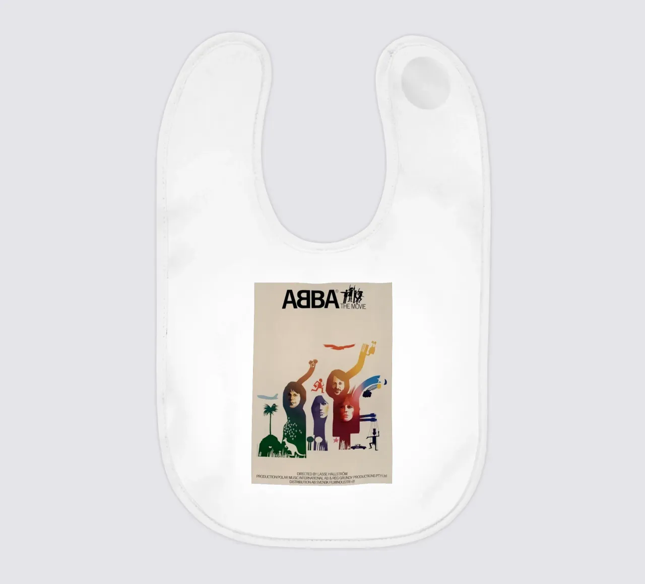 Sinfonia retrò degli ABBA bavaglino da buky