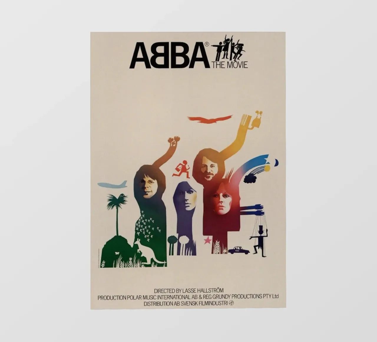 Sinfonia retrò degli ABBA telo in pvc da buky