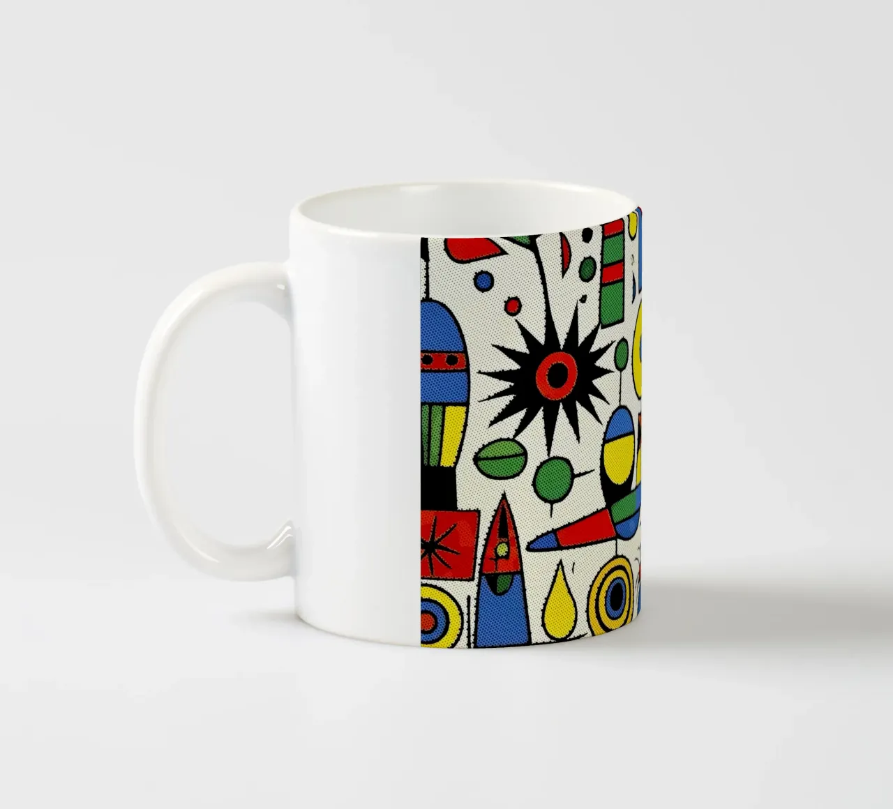 Hommage an J.M. #4 ceramic mug by ZAMART