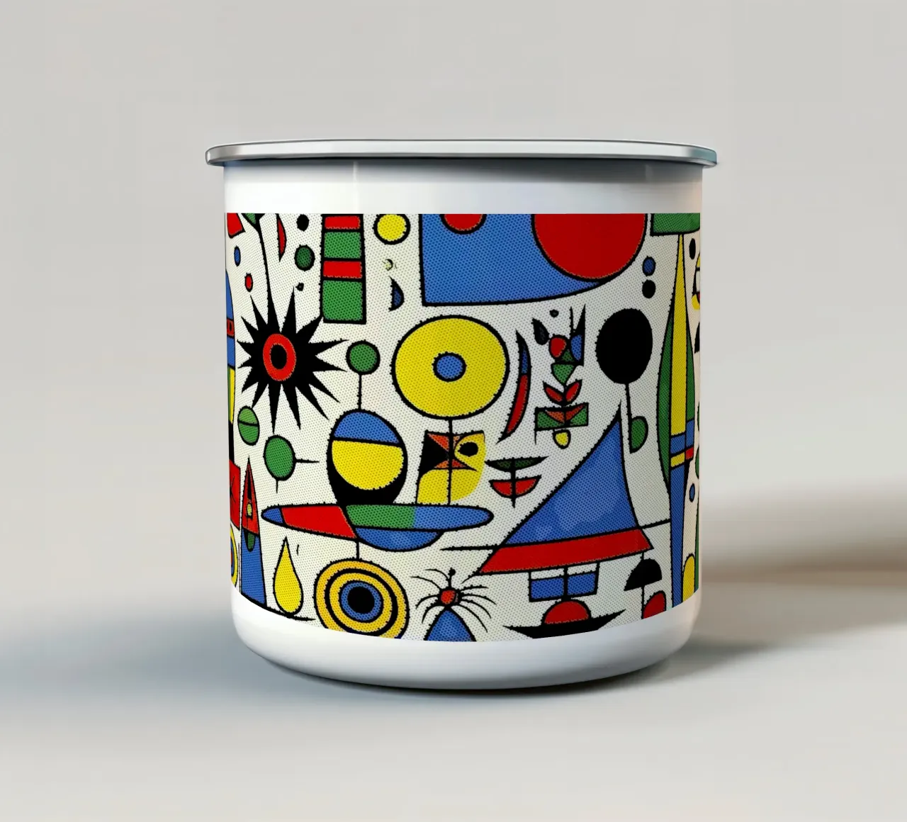 Homenaje a J.M. #4 taza de esmalte de ZAMART