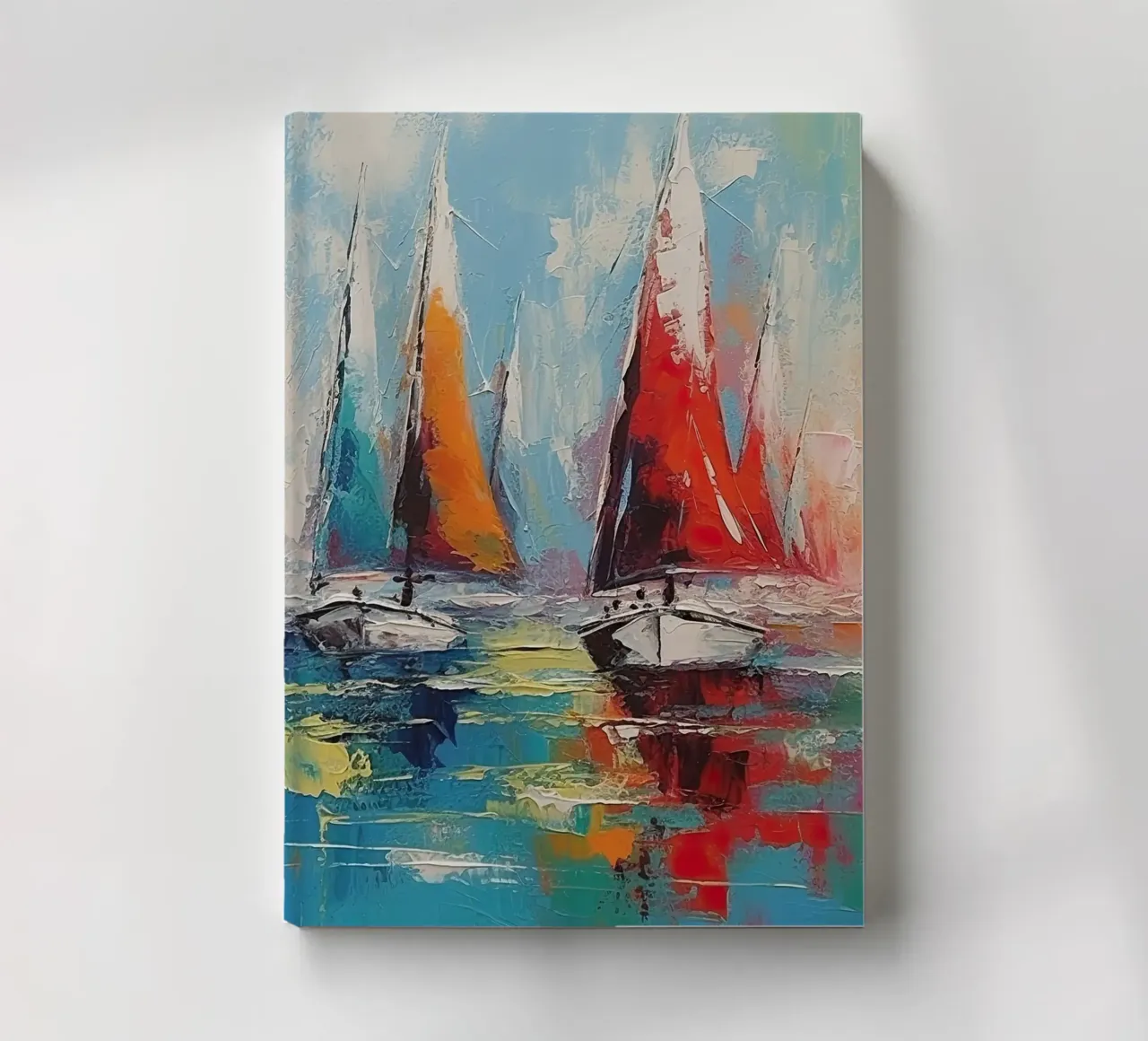 Zeilboot abstract notebook by Imagine