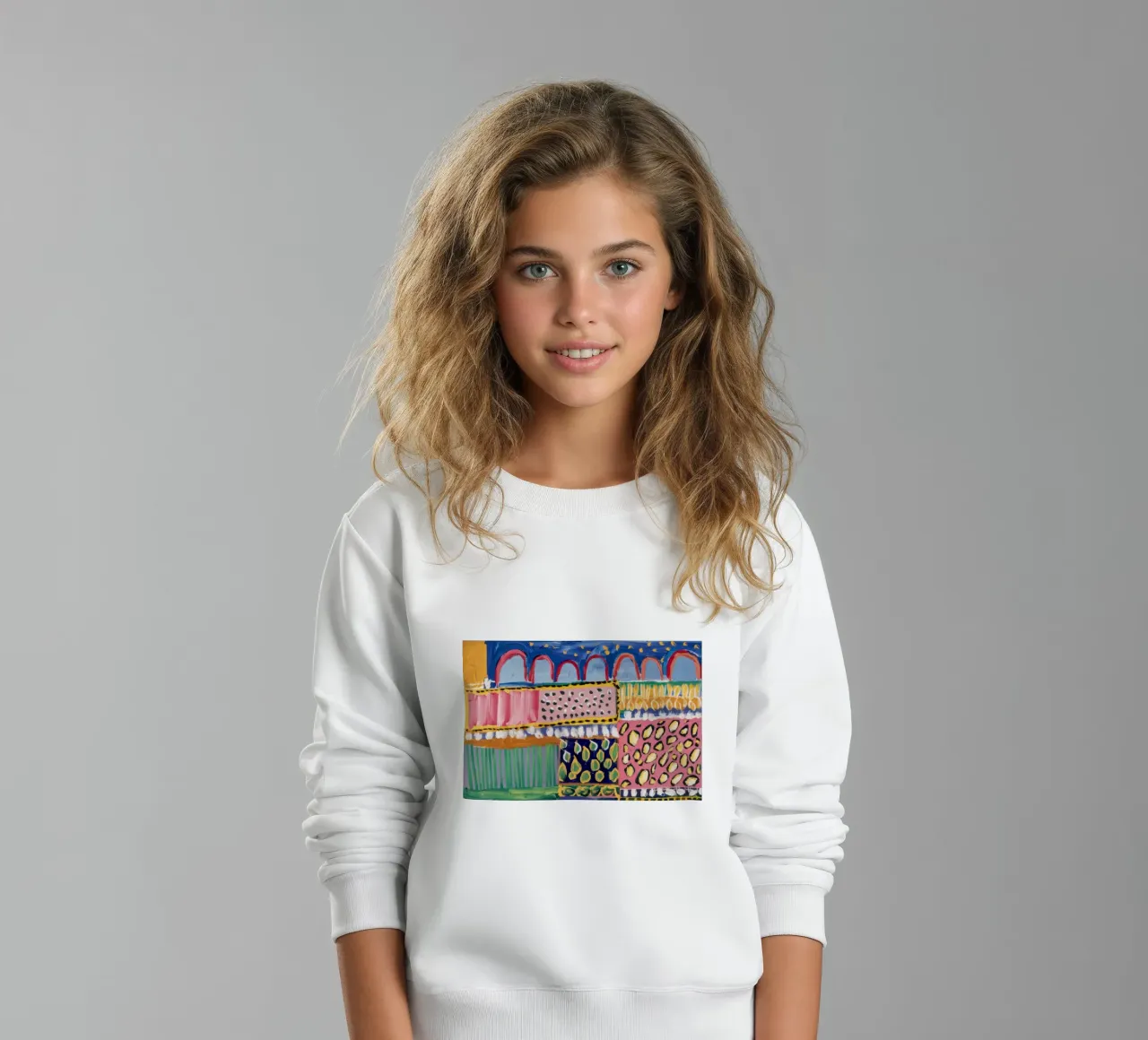 Sueño de jardín escalonado sudadera para niño de Sublime Layers