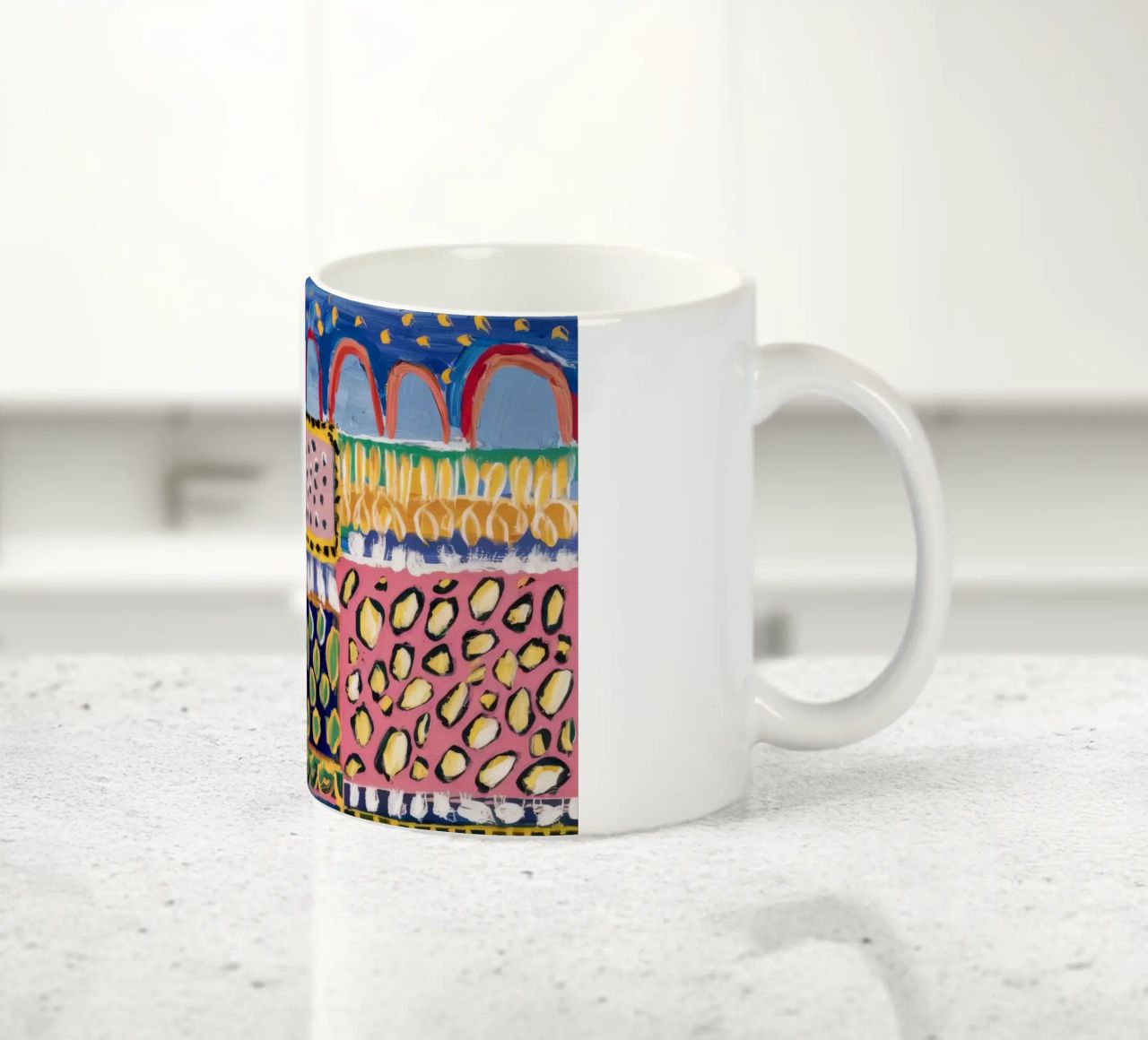 Sogno di un giardino a più livelli tazza in ceramica da Sublime Layers
