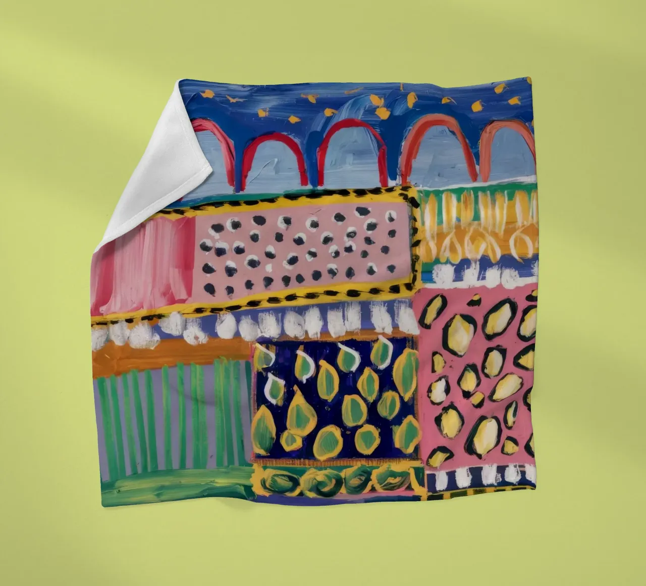 Sogno di un giardino a più livelli coperta in pile da Sublime Layers