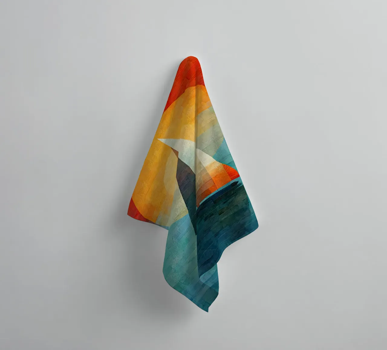 Zeilboot abstract towel by Imagine