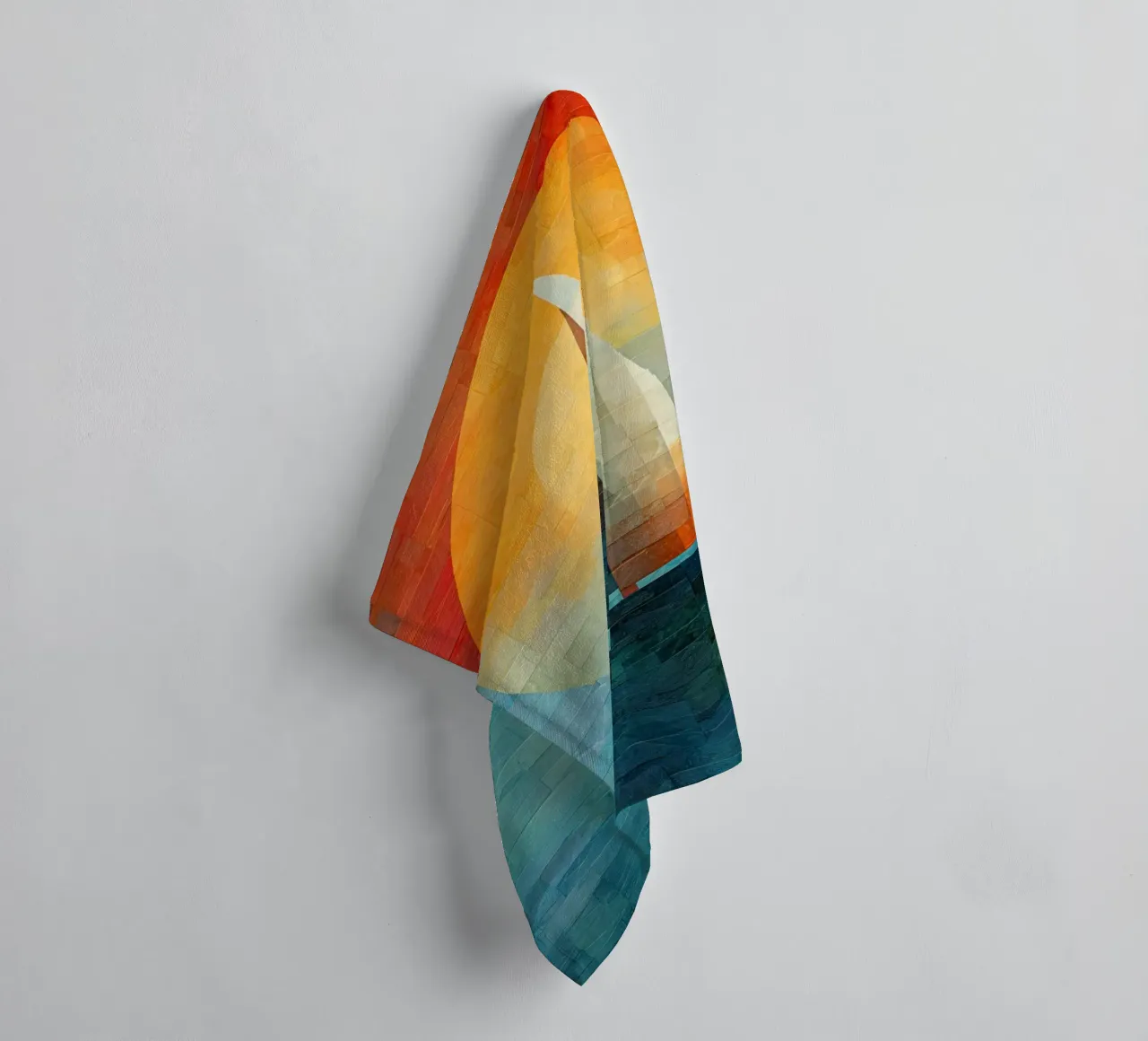 Zeilboot abstract towel by Imagine