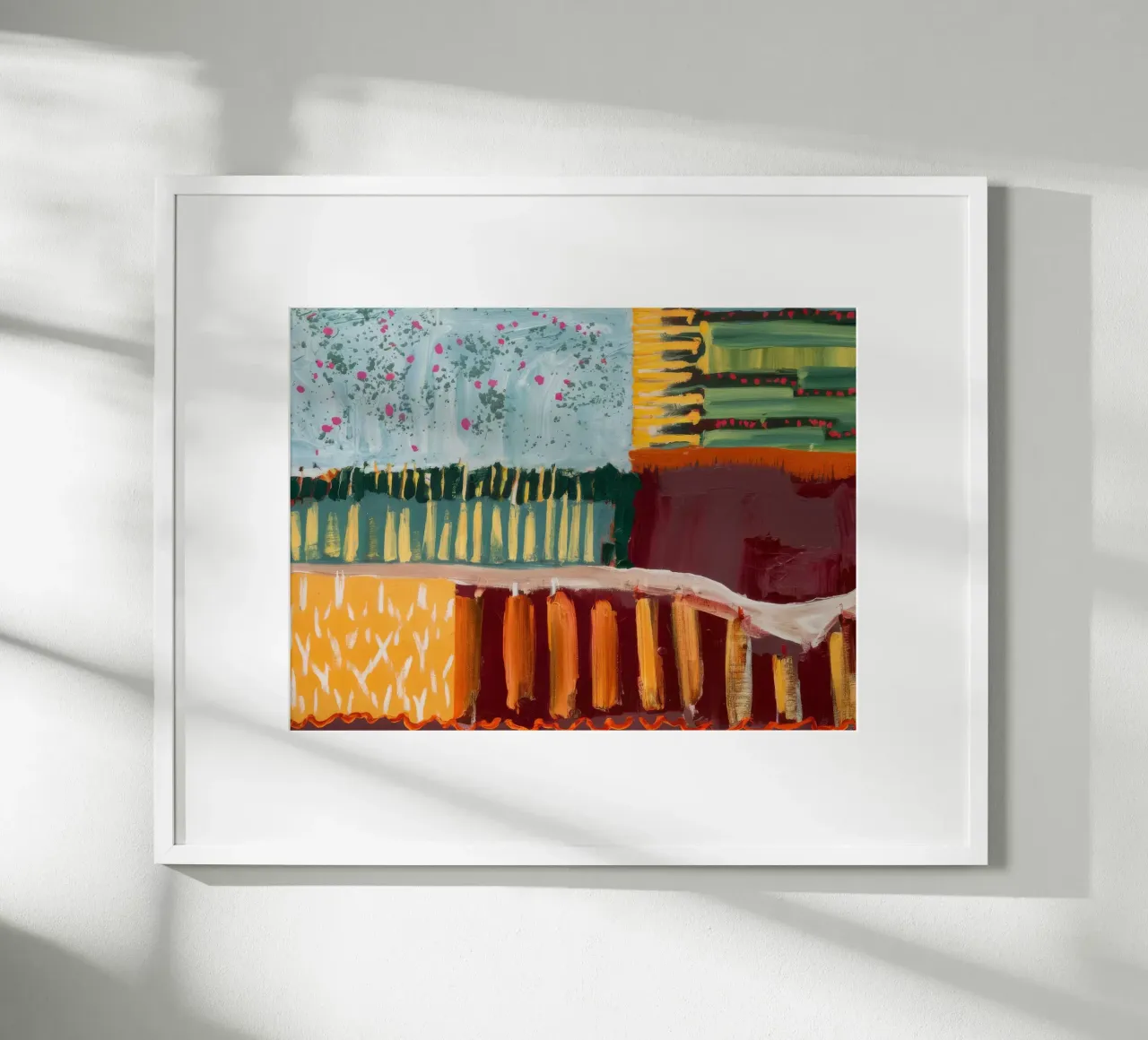 Autumnal Pattern Blocks hahnemühle by Sublime Layers