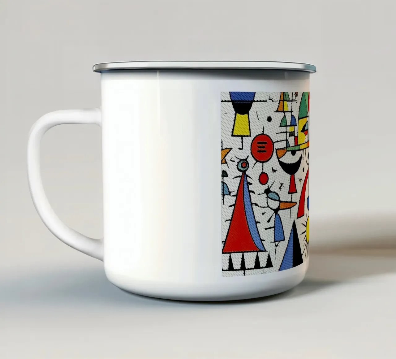 Homenaje a J.M. #5 taza de esmalte de ZAMART