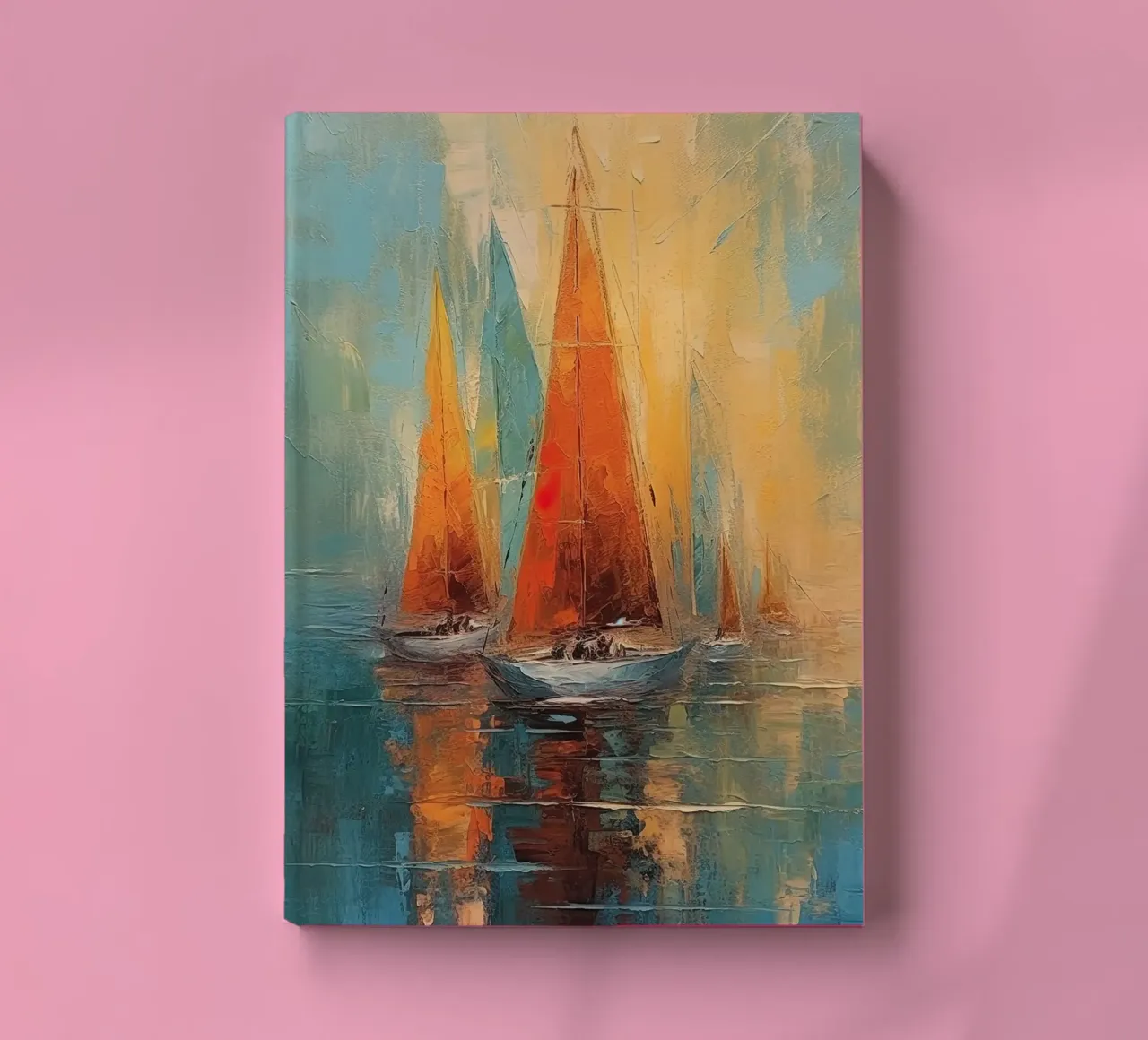 Zeilboot abstract notebook by Imagine