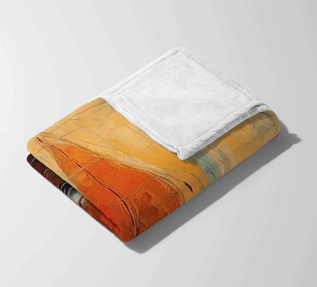 Zeilboot astratto coperta in pile da Imagine