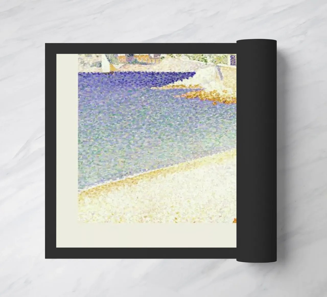 Signac - The Jetty at Cassis zerbino da Vintage by JUNIQE