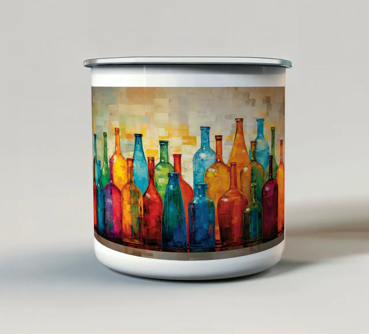 Astratto di Flessen tazza in smalto da Imagine