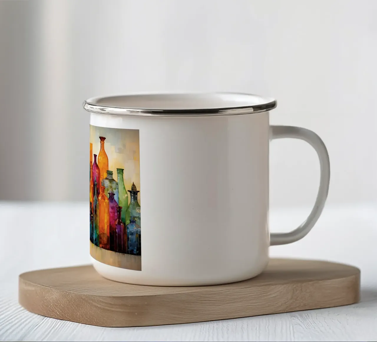 Astratto di Flessen tazza in smalto da Imagine