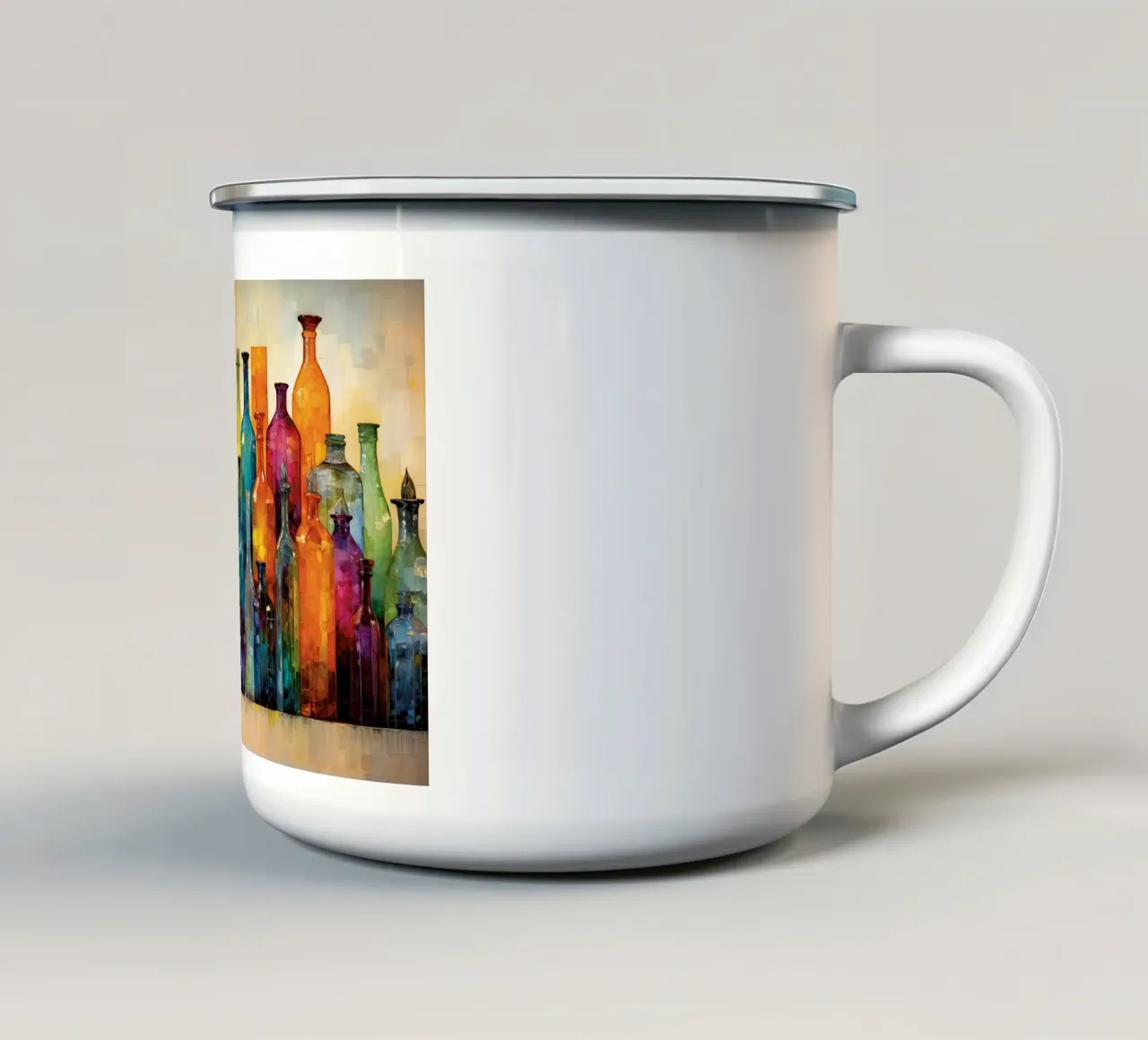 Astratto di Flessen tazza in smalto da Imagine