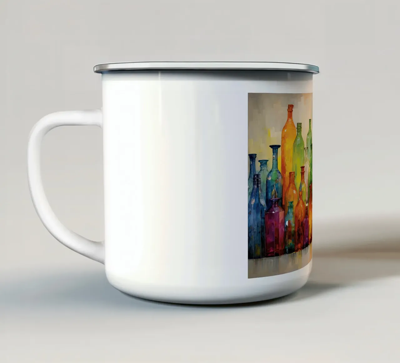 Astratto di Flessen tazza in smalto da Imagine