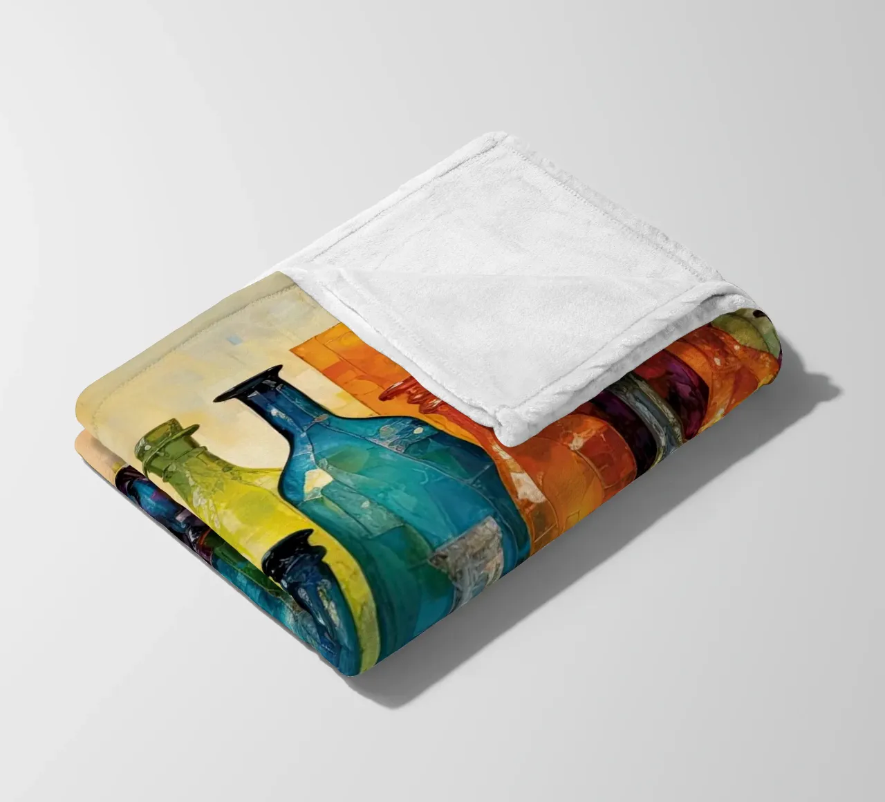 Astratto di Flessen coperta in pile da Imagine