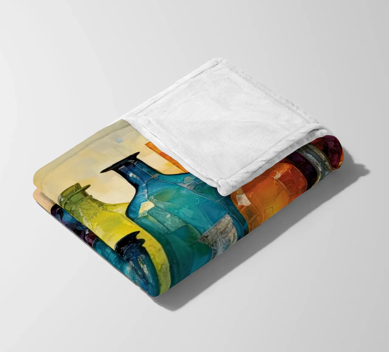 Astratto di Flessen coperta in pile da Imagine