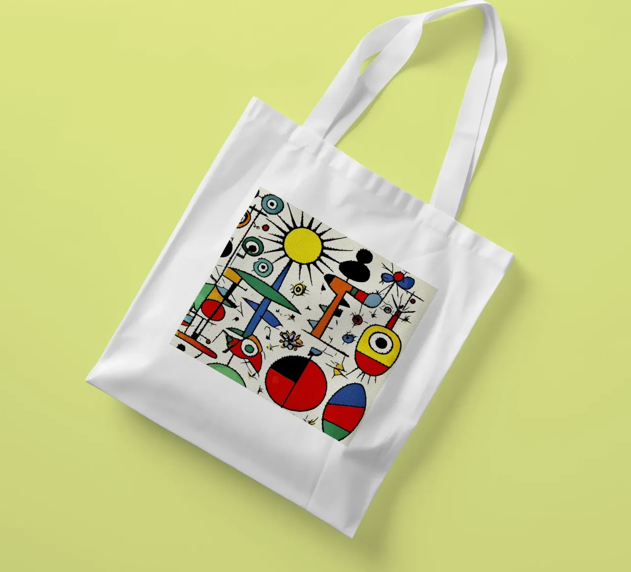Omaggio a J.M. #6 borsa in juta da ZAMART