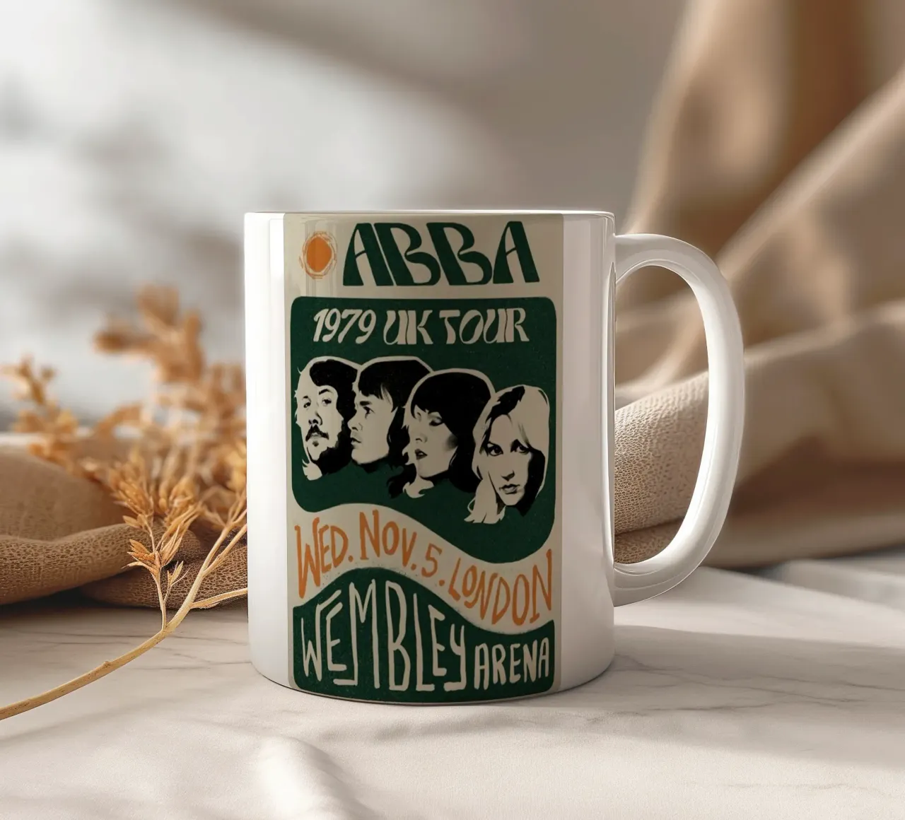 Mamma Mia Memories ceramic mug by buky
