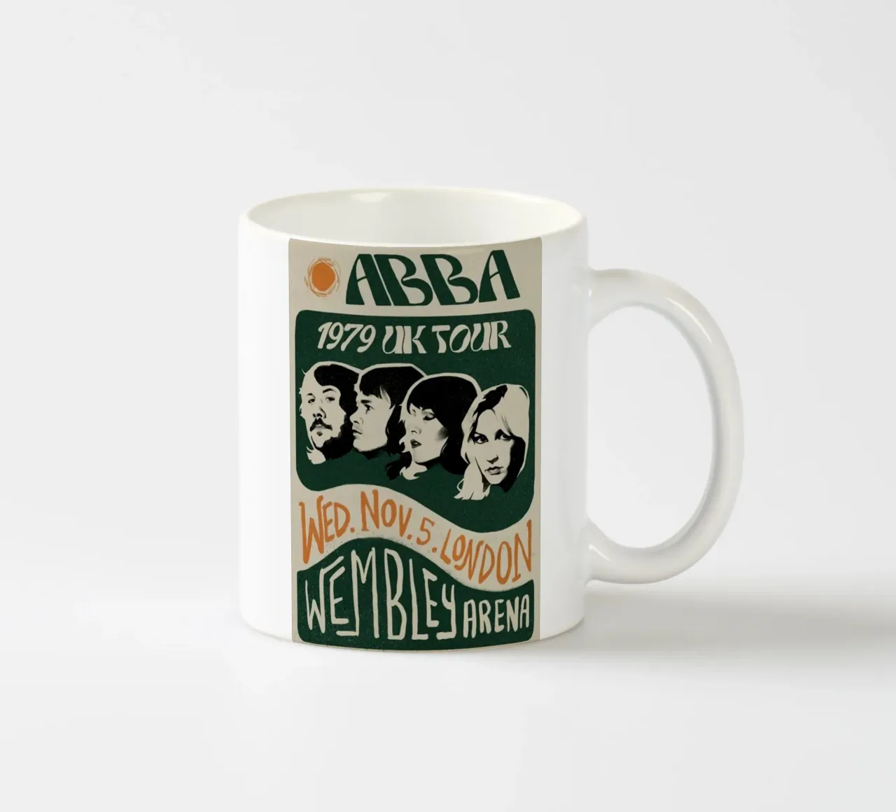 Mamma Mia Memories ceramic mug by buky