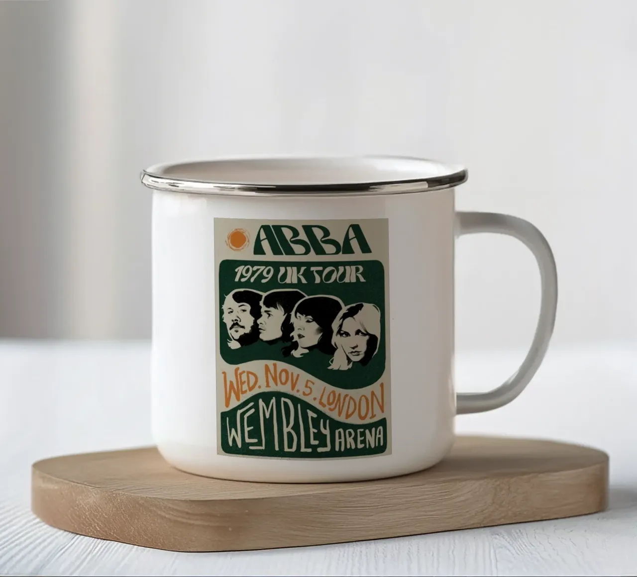 Mamma Mia Memories tazza in smalto da buky