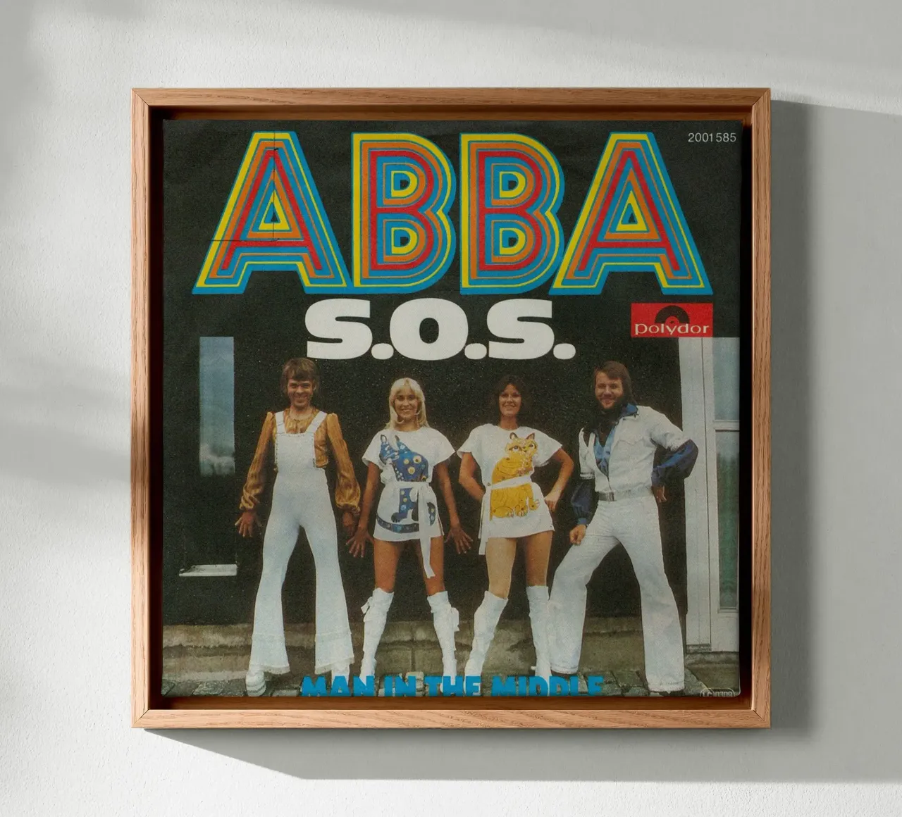 ABBA's tijdloze echo canvas met Baklijst van buky