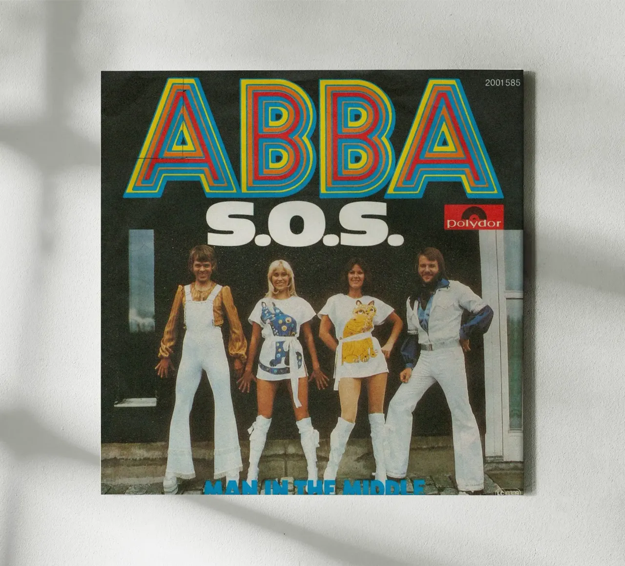 ABBA's tijdloze echo canvas met Baklijst van buky