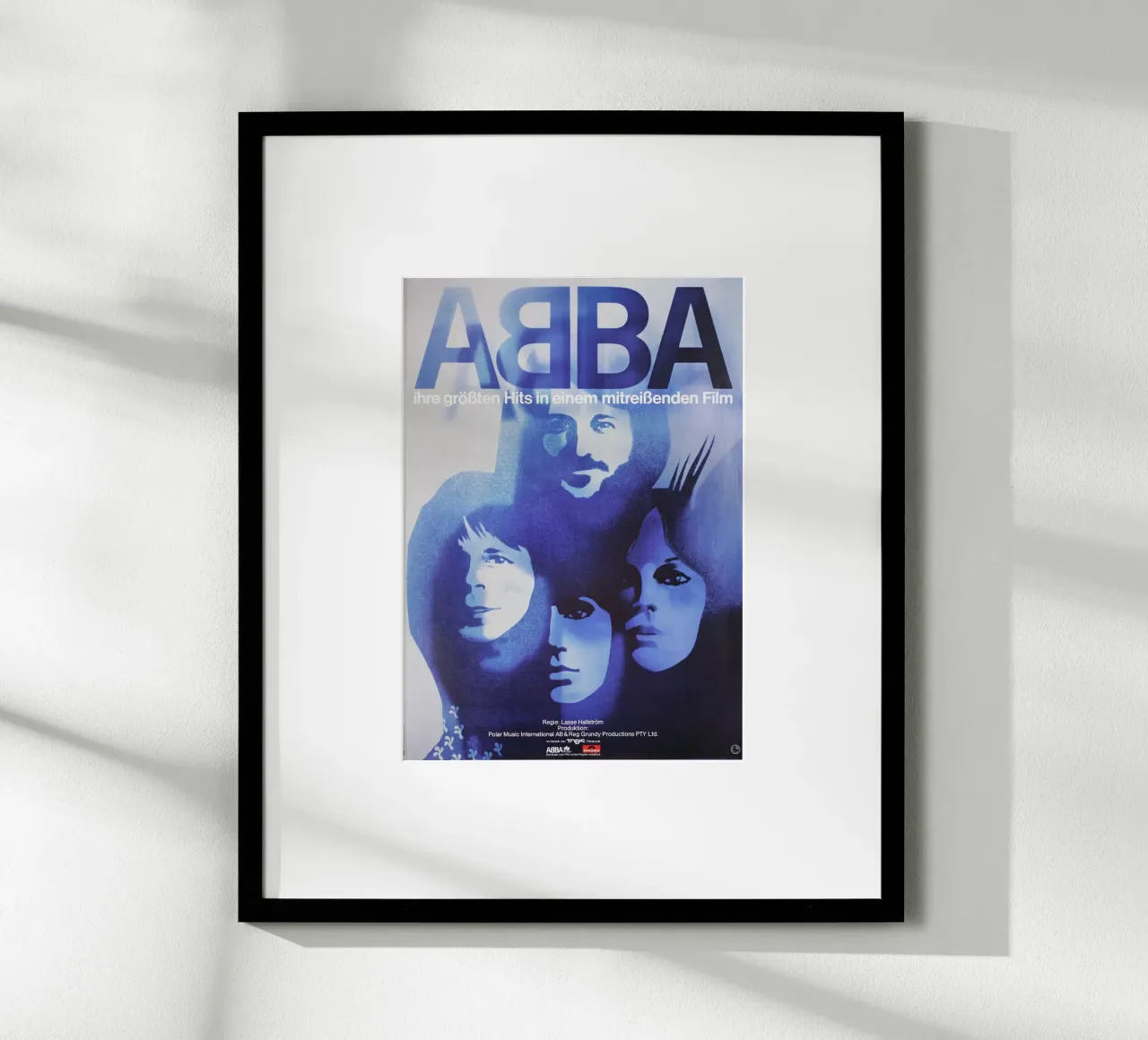 Persi nell'era degli ABBA poster con telaio in plastica da buky