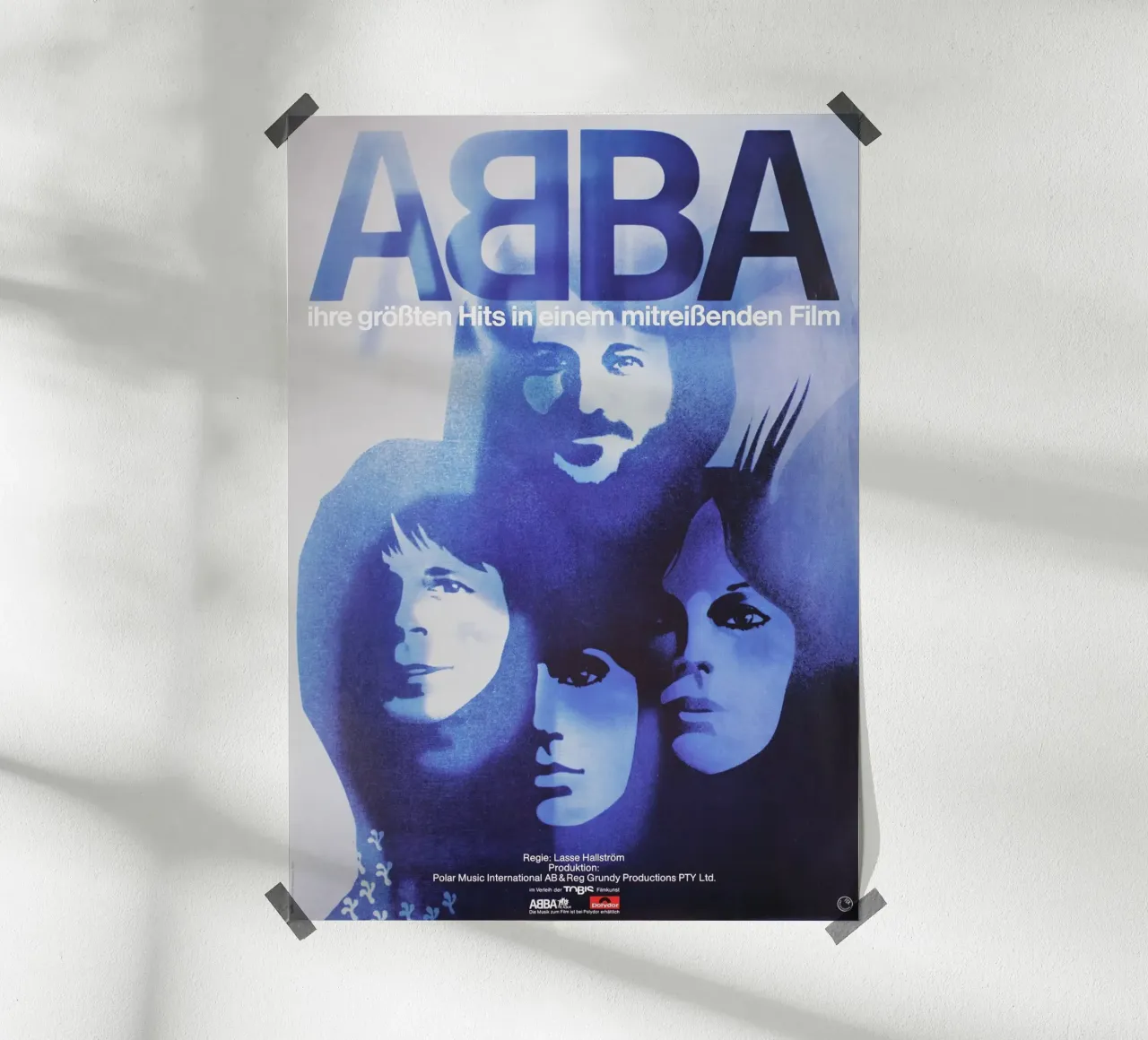 Persi nell'era degli ABBA poster con telaio in plastica da buky
