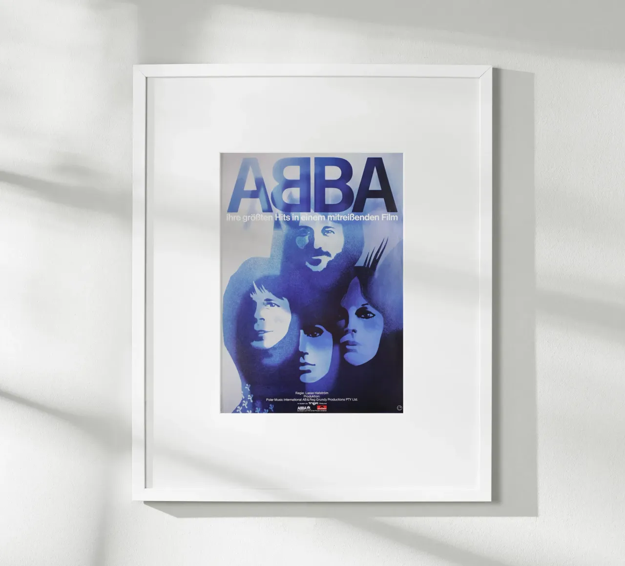 Persi nell'era degli ABBA poster con telaio in plastica da buky