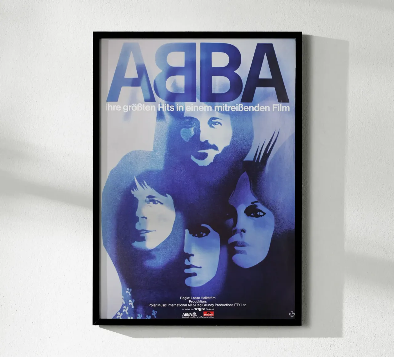 Persi nell'era degli ABBA poster con telaio in plastica da buky