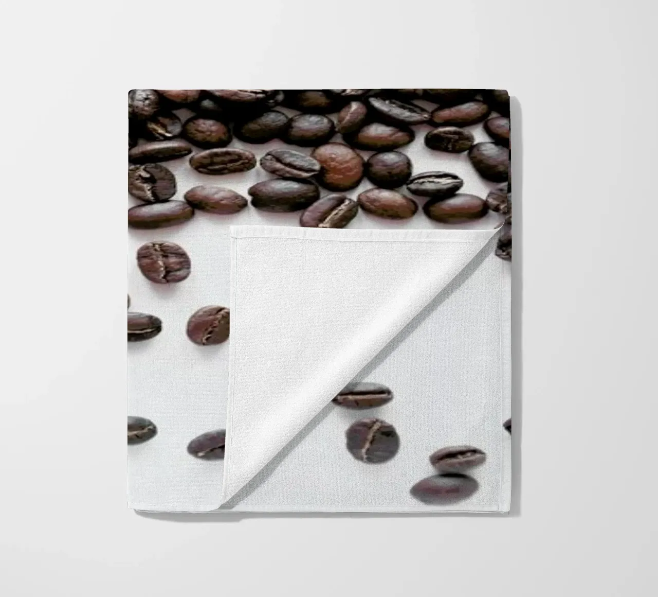 Breakfast Coffee Confetti beach towel by Studio Nahili