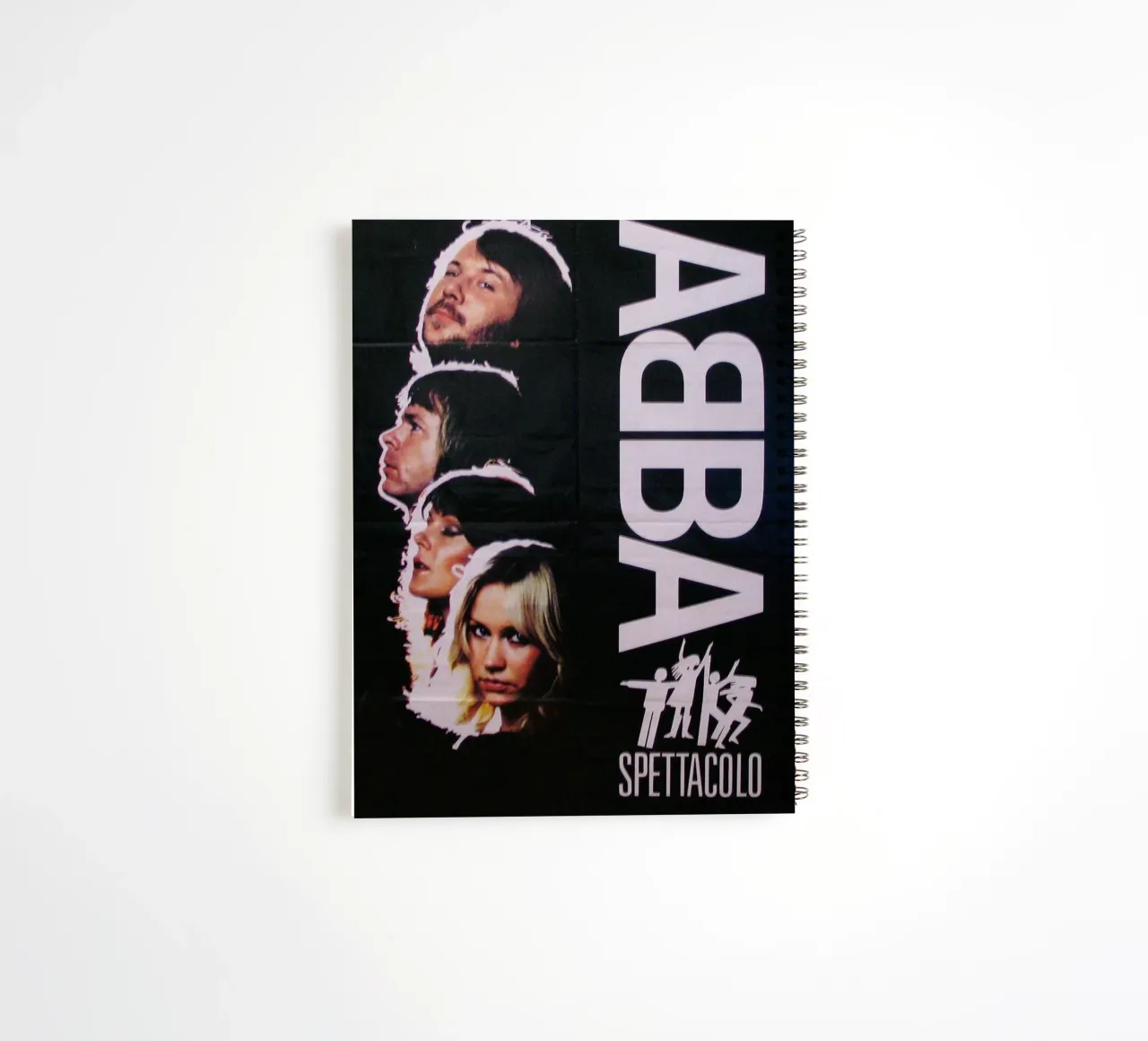 Stile ABBA Rewind diario ad anelli da buky