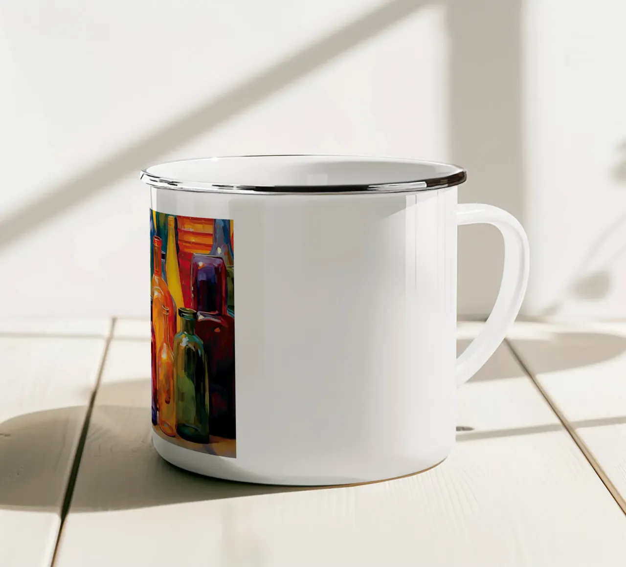 Astratto di Flessen tazza in smalto da Imagine