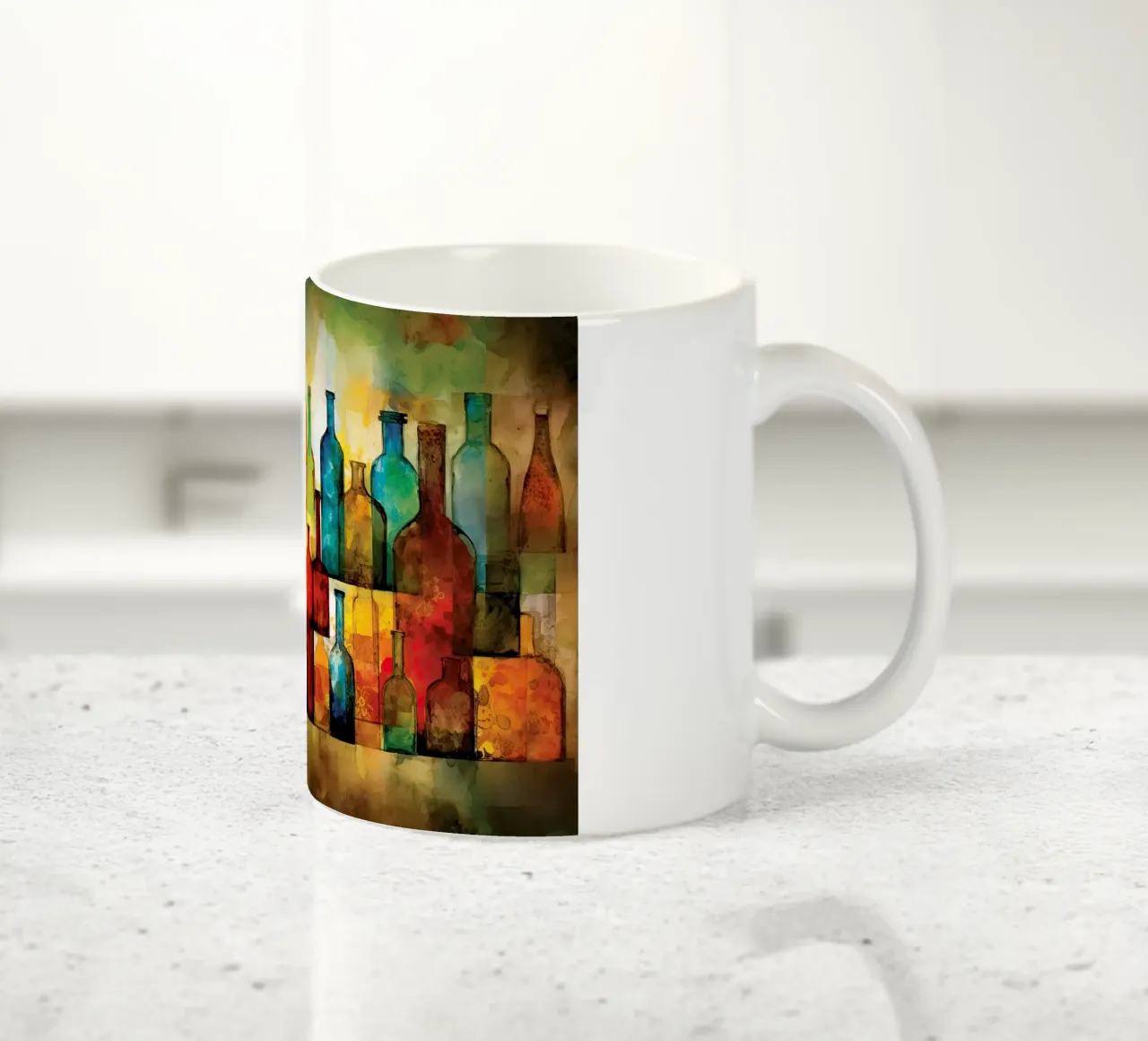 Astratto di Flessen tazza in ceramica da Imagine