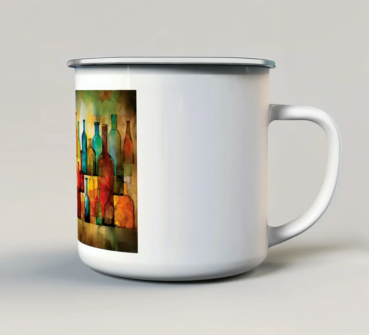 Astratto di Flessen tazza in smalto da Imagine
