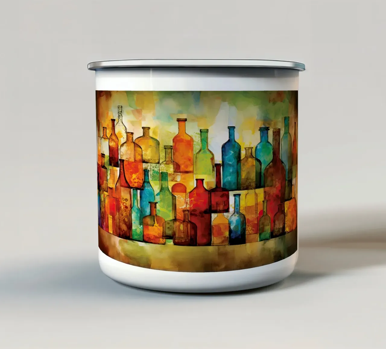 Astratto di Flessen tazza in smalto da Imagine